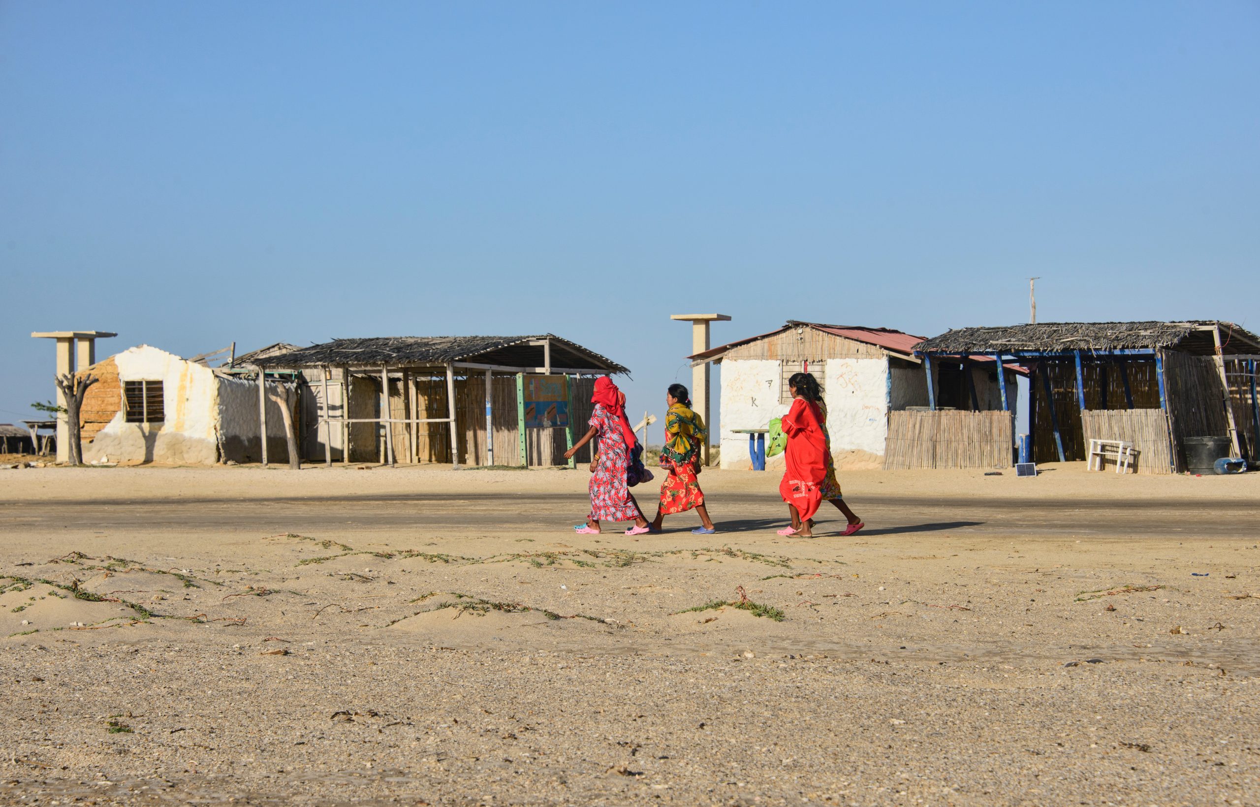 Traditional Wayuu village, Cabo de la Vela, Guajira, Colombia